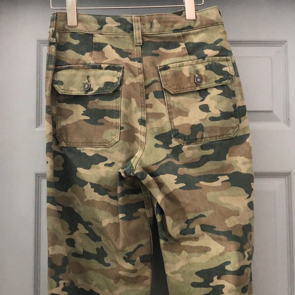 Free people cropped camouflaged pants - Picture 5 of 5